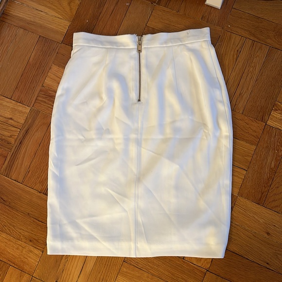 Skirt SET - white and olive - Picture 2 of 6